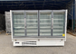 Commercial Grade Integral Four Glass Door Reach In Merchandiser Freezer R404a